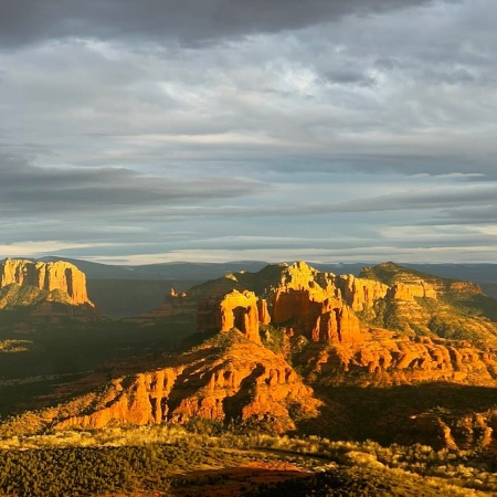 secret wilderness sunset