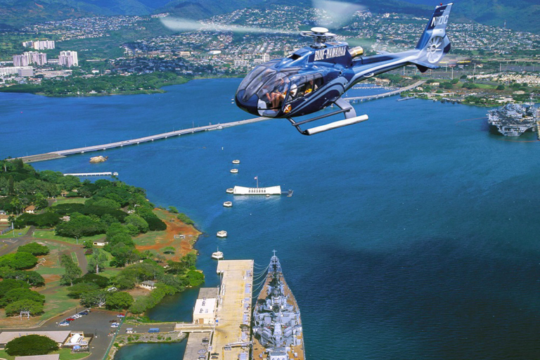 bluehawaiian full maui helicopter tour pearl harbor overview