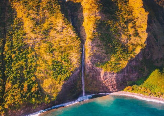 bluehawaiian kohala coast experience slide beautiful waterfall