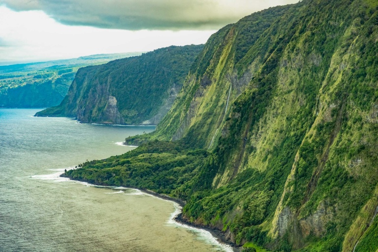 bluehawaiian thrilling big island helicopter hamakua coast overview