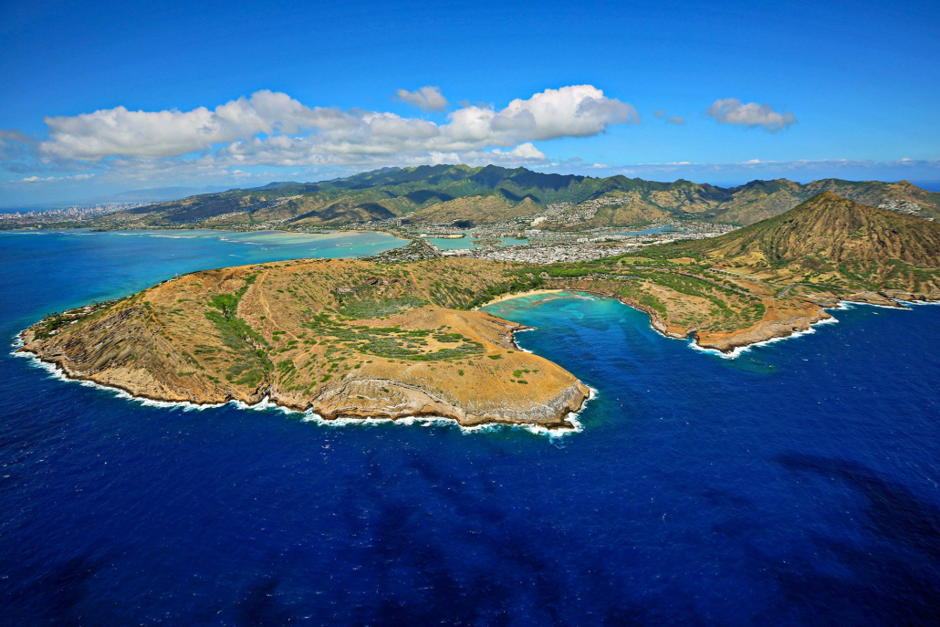 complete island oahu blue hawaiian helicopter tour