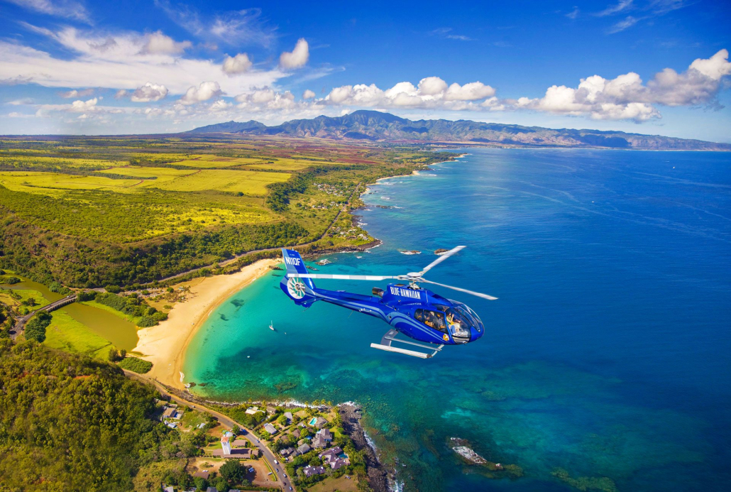 oahu blue hawaiian helicopter tour