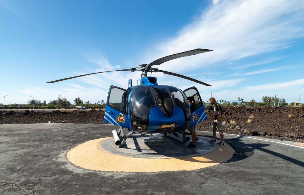Kohala Coast Helicopter Tour Aircraft Big Island
