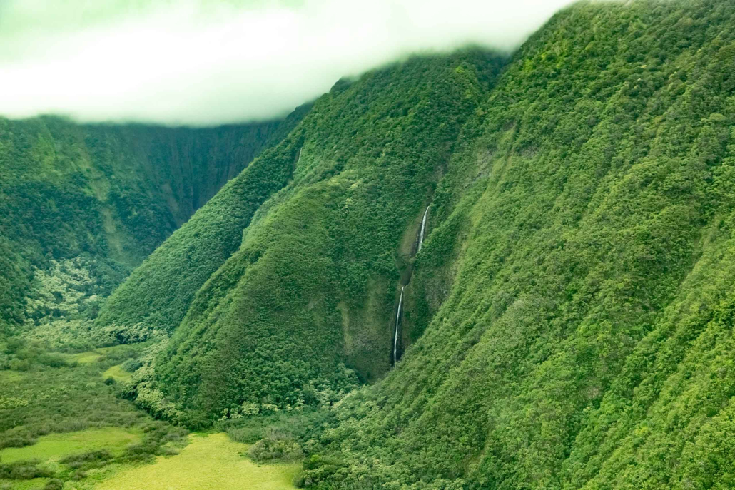 Kohala Coast Helicopter Tour Remote Valley Waterfall Big Island