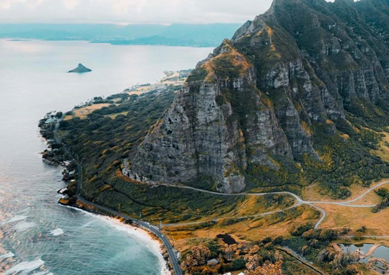 bluehawaiian oahu aerial tour beautiful honolulu island slide 