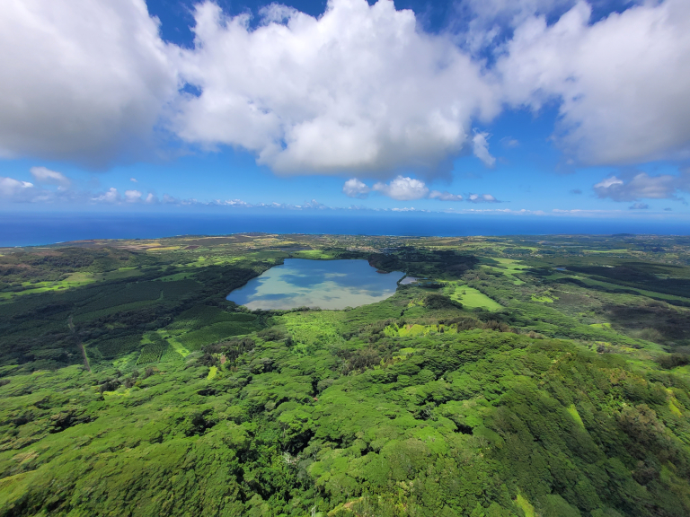 iflykauai kauai helicopter photo excursion tour slide overview from helicopter