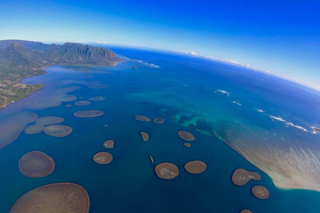 maunaloahelicoptertours oahu aerial photo tour kaneohe bay overview
