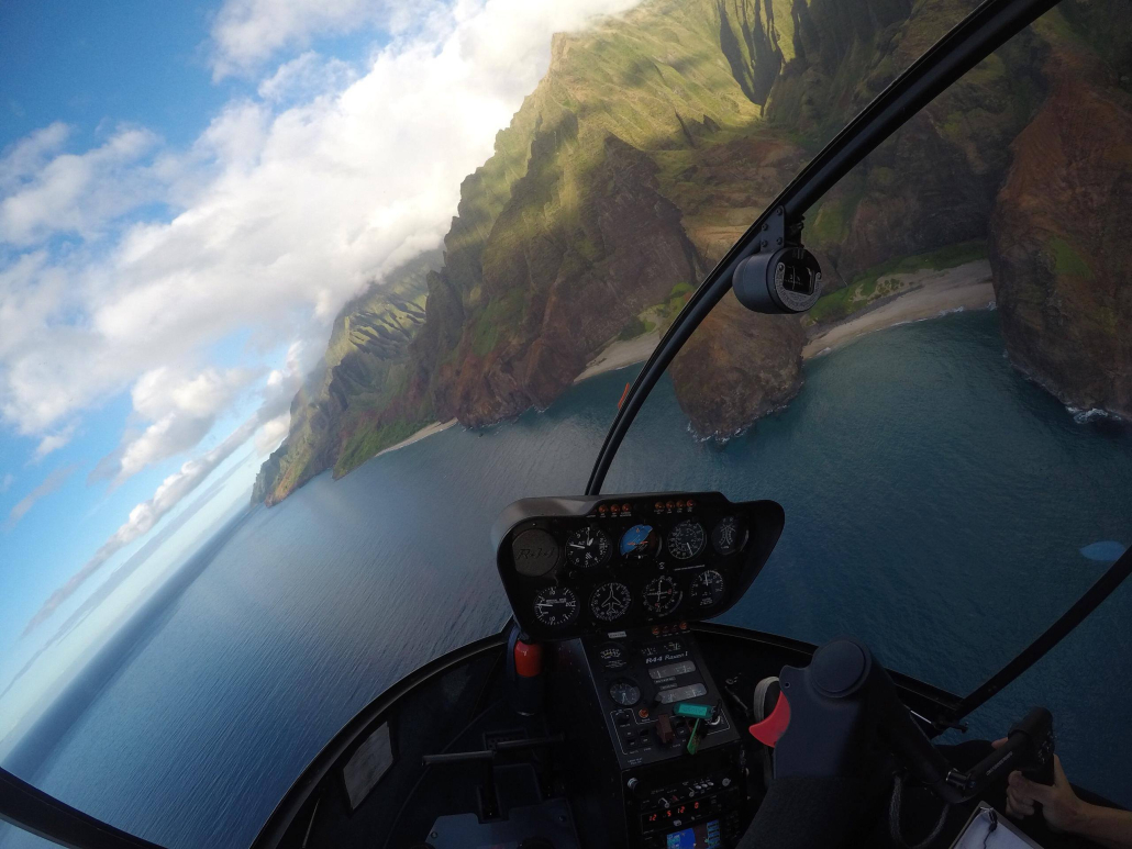 Mountain Cliffs Kauai Helicopter Photo Flights