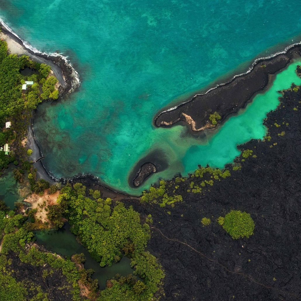 paradisecopters circle island from kona tour beautiful kiholo west big island