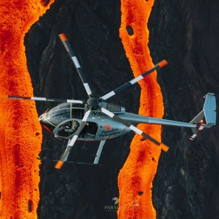 paradisehelicopters hilo aerial adventure tour fly over lava volcano
