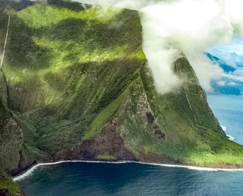 Air Maui Molokai Cliffs Helicopter Tour