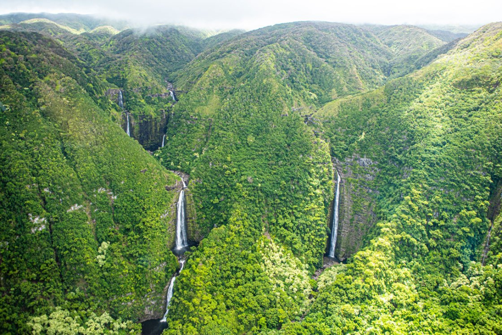 molokai, waterfalls