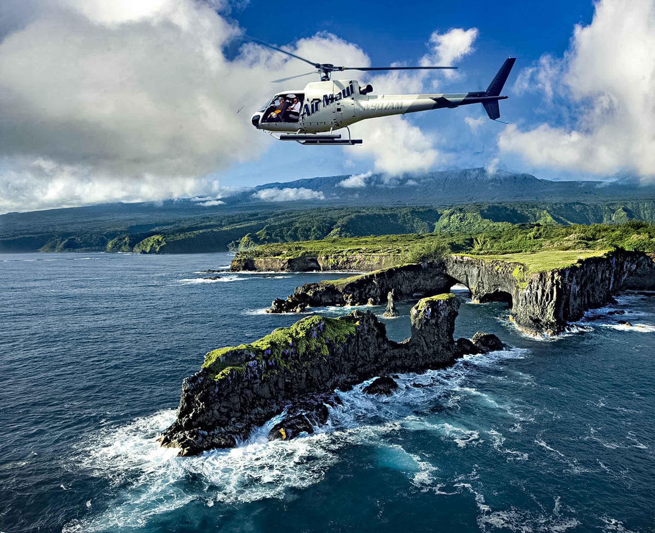 helicopter tours west maui