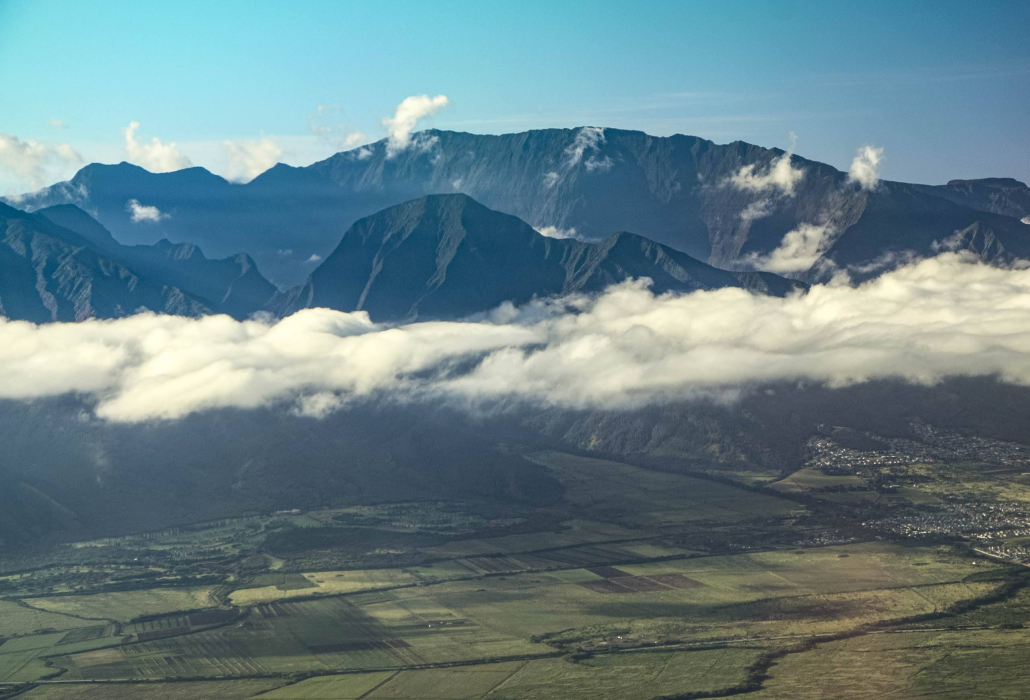 West Maui Mountains Aerial