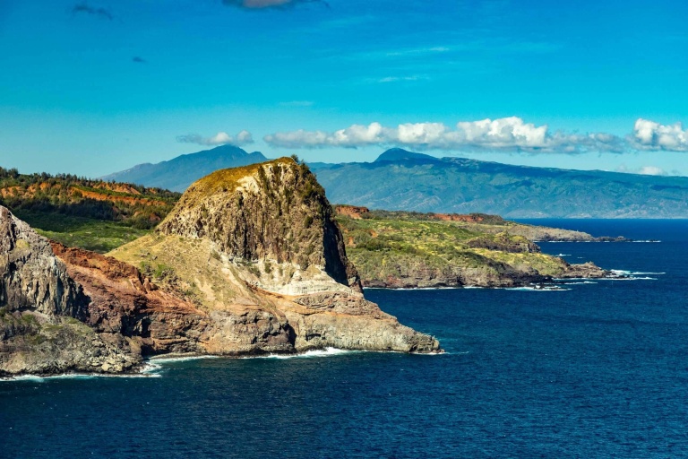 hana coast haleakala crater maui coastline overview