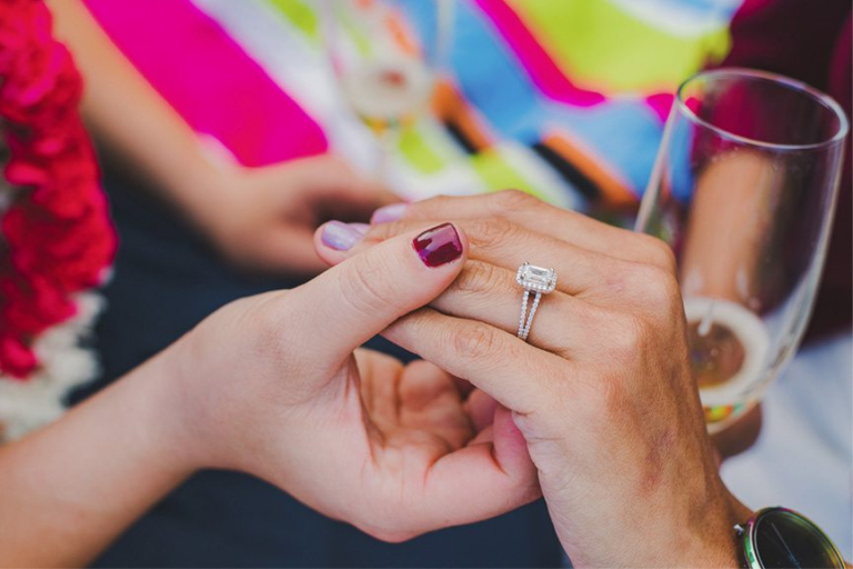 a memorable proposal on a romantic landing helicopter tour oahu rainbow helicopters