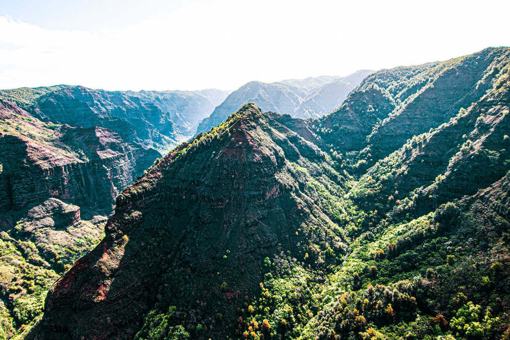 amazing views of waimea canyon kauai hawaii