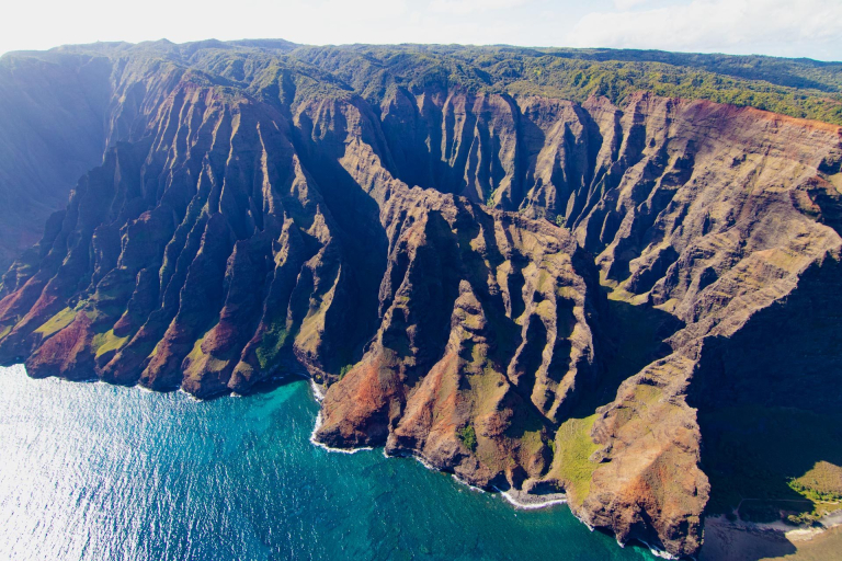 beautiful scenery of na pali coast kauai hawaii