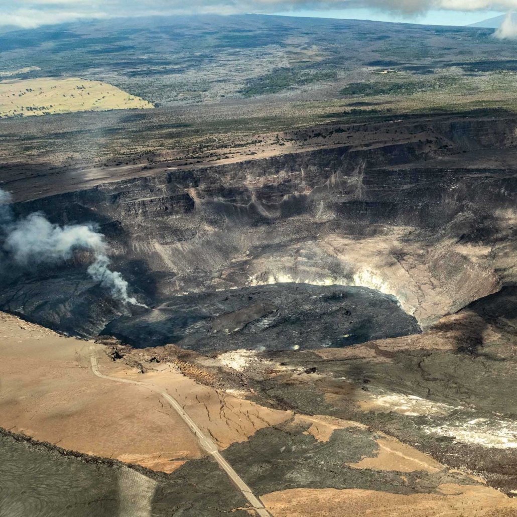 big island top attractions volcanoes national park kilauea crater helicopter