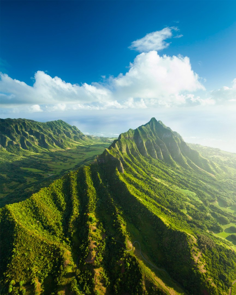 cliffs of kualoa ranch oahu rainbow helicopters