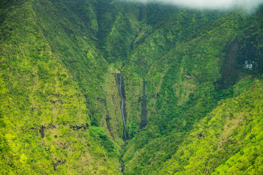 get a birds eye view of kauais majestic mountains and lush rainforests mount waialeale hawaii