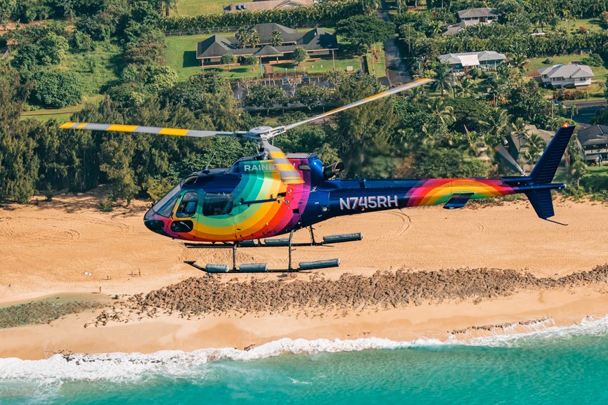 helicopter tour of oahu rainbow helicopters
