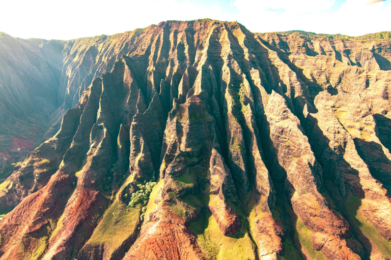 napali coast cliffs along kauais north shore