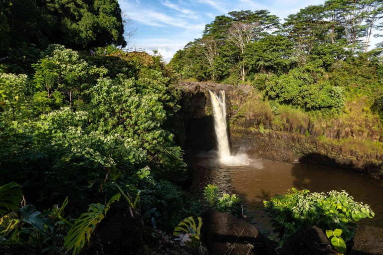 rainbow falls state park waterfall