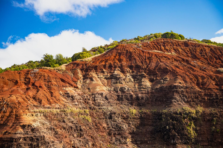 red dirt canyons waimea canyon kauai hawaii