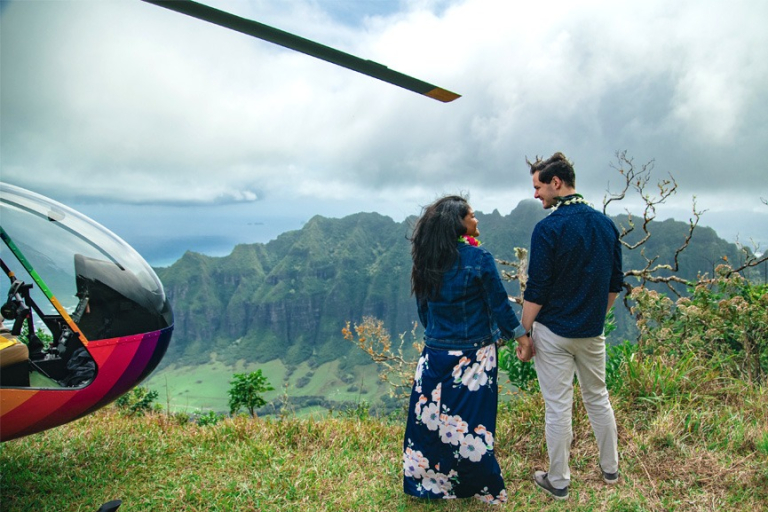 visiting the kualoa ranch on oahu rainbow helicopters