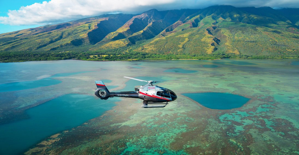 a dual helicopter tour of the islands unspoiled beauty maui hawaii