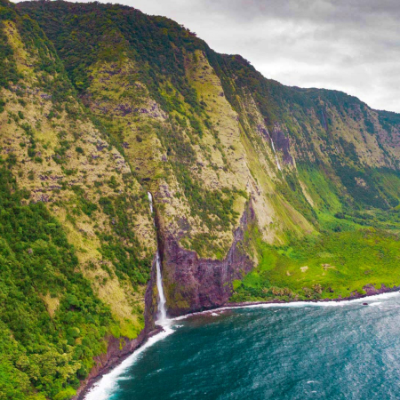 aerial view of the kohala coast on the east coast of big island hawaii product images