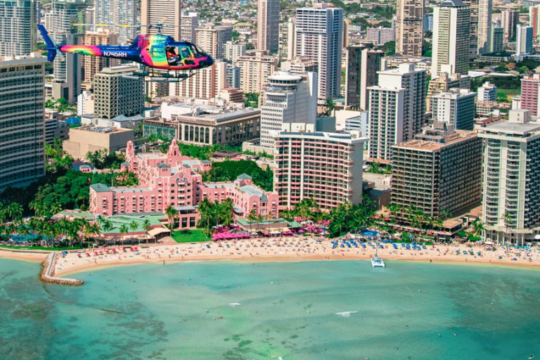 experience the beauty of oahu from a helicopter