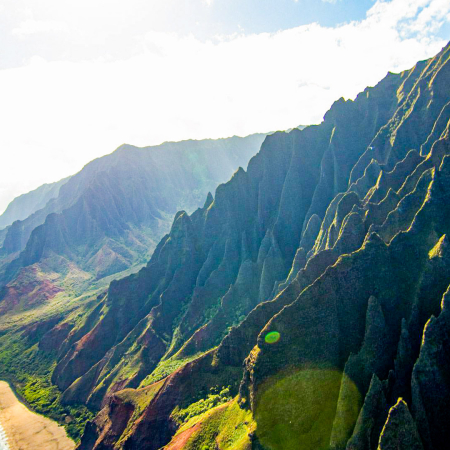 great shot of na pali coast kauai hawaii product images