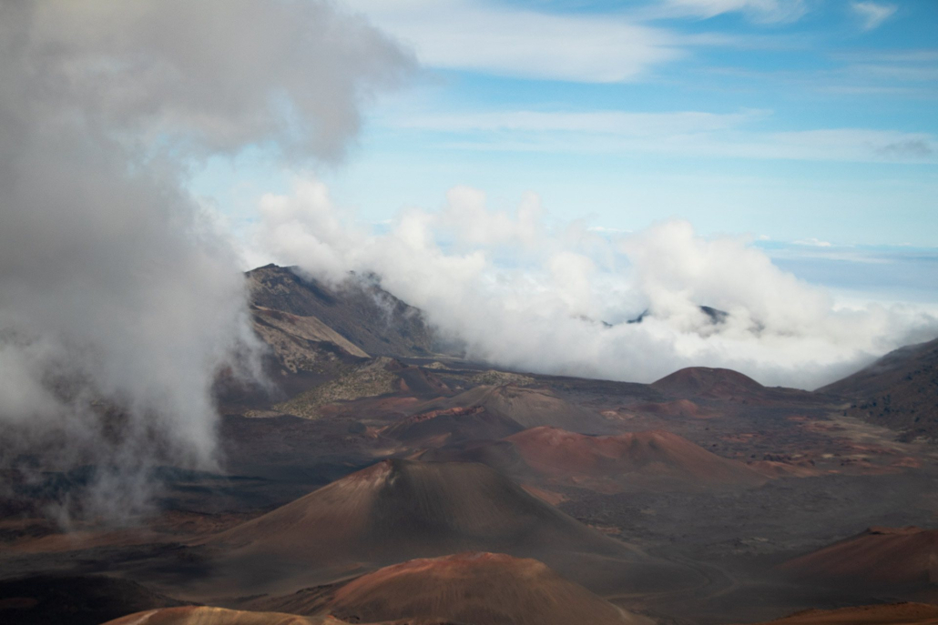 haleakala national park the worlds largest dormant volcano maui hawaii