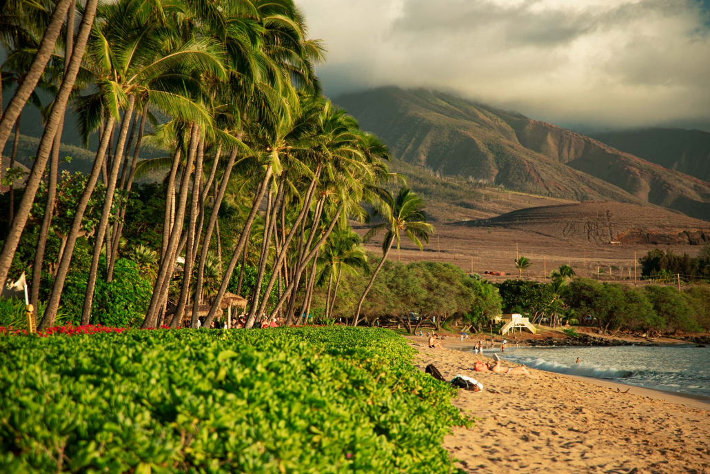 kaanapali beach west maui hawaii