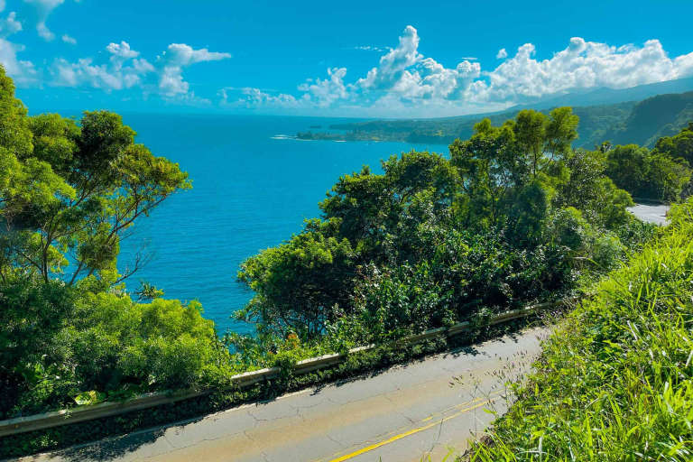 keanae peninsula drive along the seacoast on the road to hana maui hawaii 