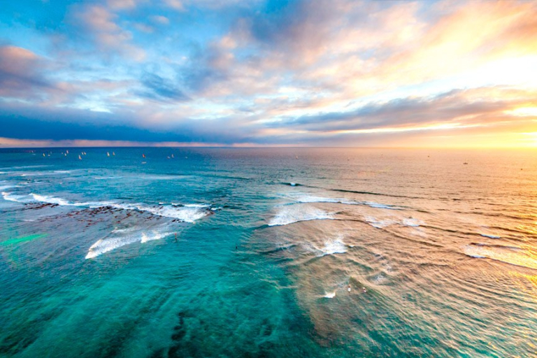 marvel at the stunning views of waikiki from above rainbow helicopters oahu hawaii