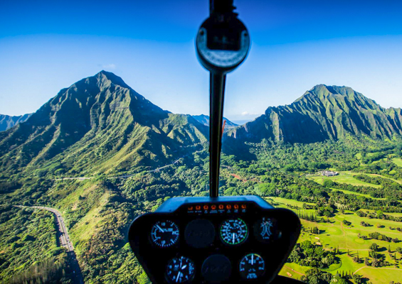 rainbowhelicopters path to pali slide overview