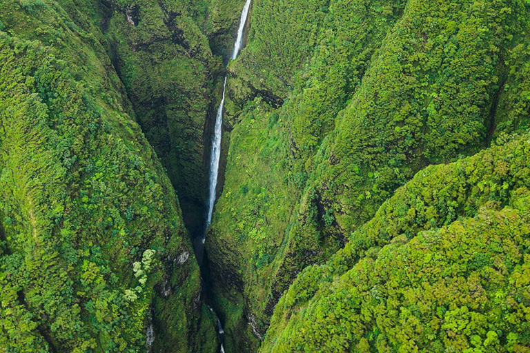 see the majestic sacred falls rainbow helicopters oahu hawaii 