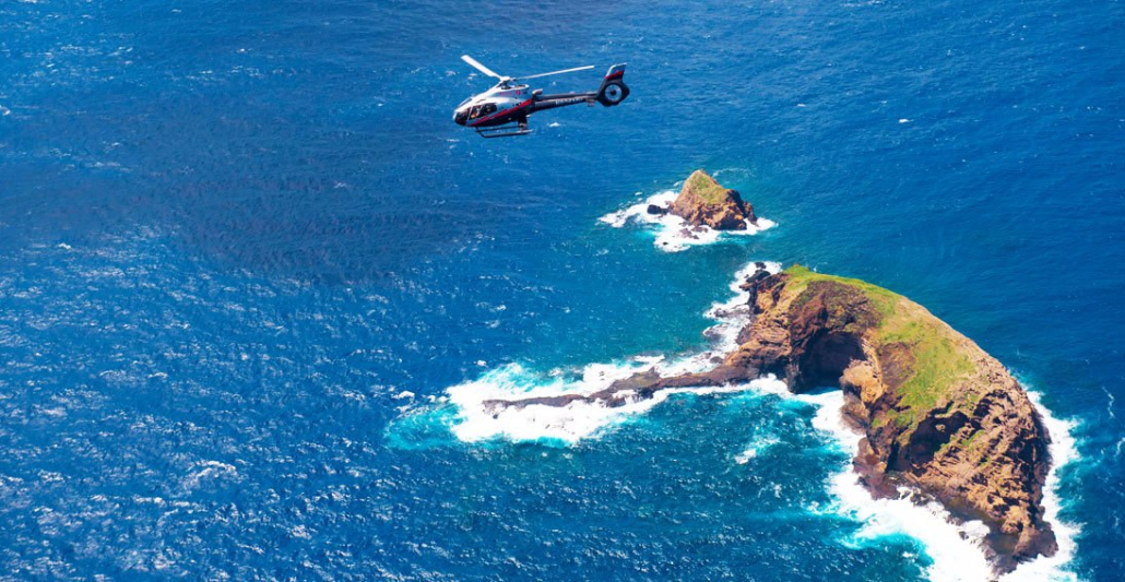 start your voyage on a molokai helicopter tour maui hawaii
