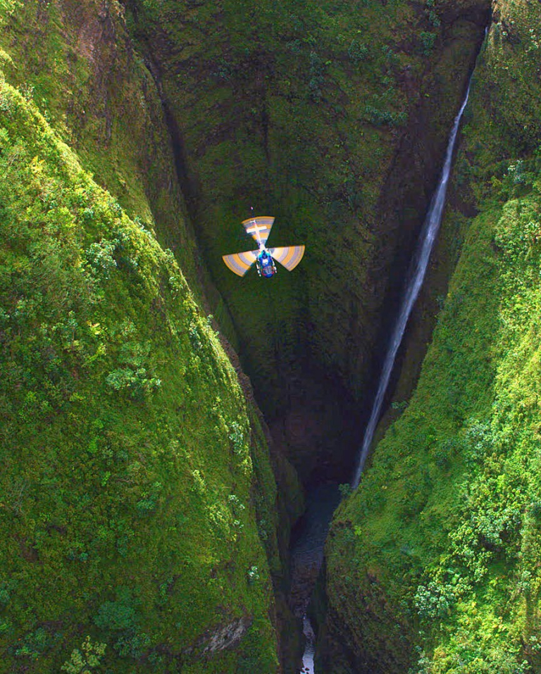 the helicopter tour offers an amazing view of the island that most people never get to see