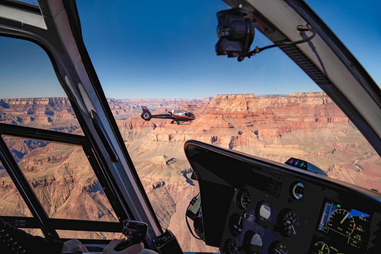 maverickhelicopter colors canyons tour two helicopter