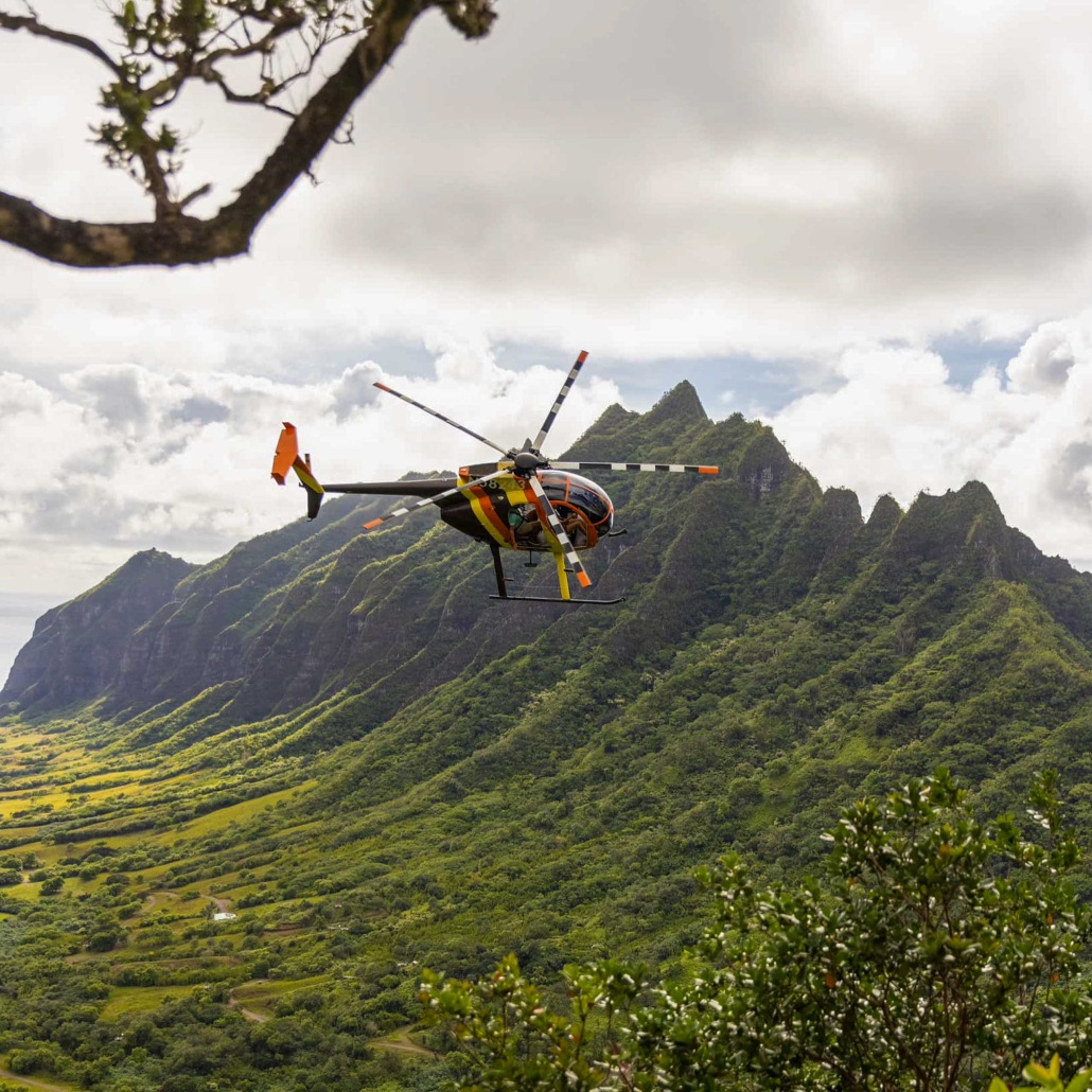 paradisecopters experience hawaii helicopter tour mountain view