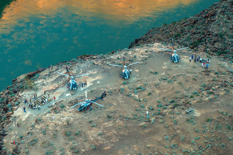 maverickhelicopter grand canyon discovery landing site at grand canyon