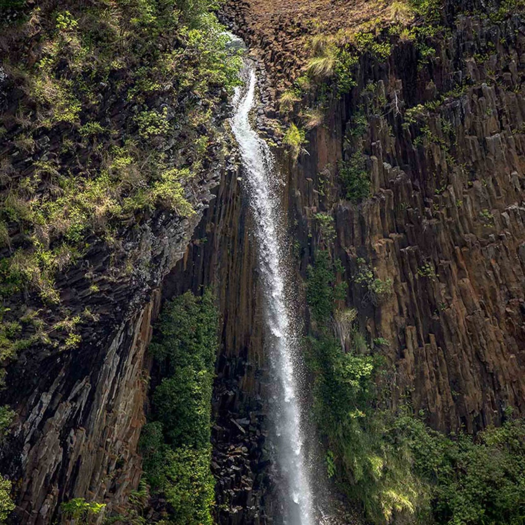 safarihelicopters volcanoes national park safari majestic waterfall