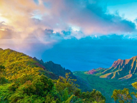 best of kauai private day amazing view of kalalau valley and na pali coast