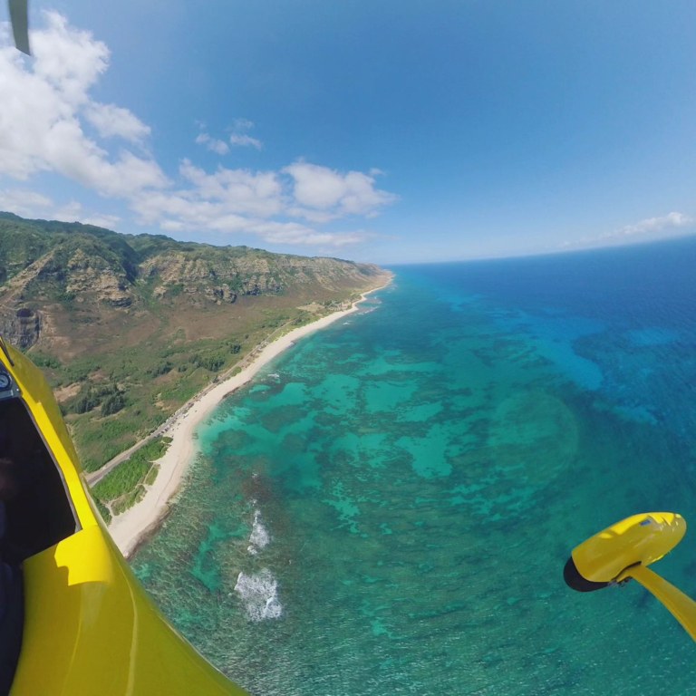 flyskylandair learn to fly a gyroplane north shore view