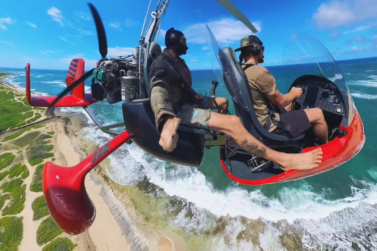 flyskylandair learn to fly a gyroplane red plane