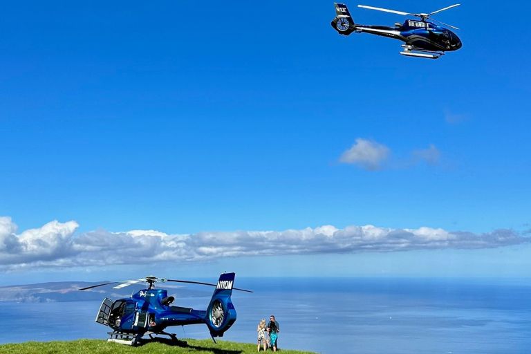 bluehawaiian hana haleakala sky adventure guided tour mid landing